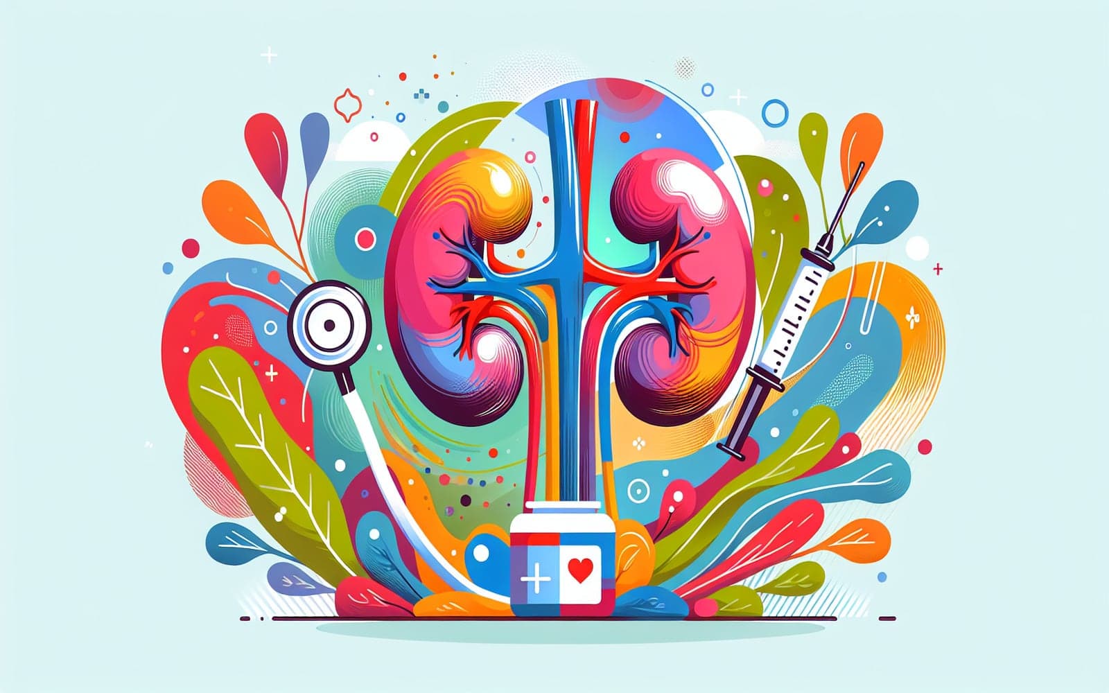 Chronic Kidney Disease (CKD) is a condition characterized by a gradual loss of kidney function over time. Major risk factors include diabetes, high blood pressure, heart disease, obesity, and family history.