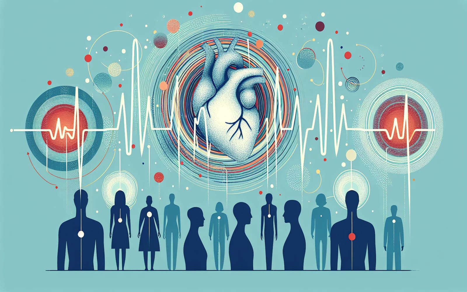 Atrial fibrillation is an irregular and often rapid heart rate that can increase the risk of strokes, heart failure, and other heart-related complications.