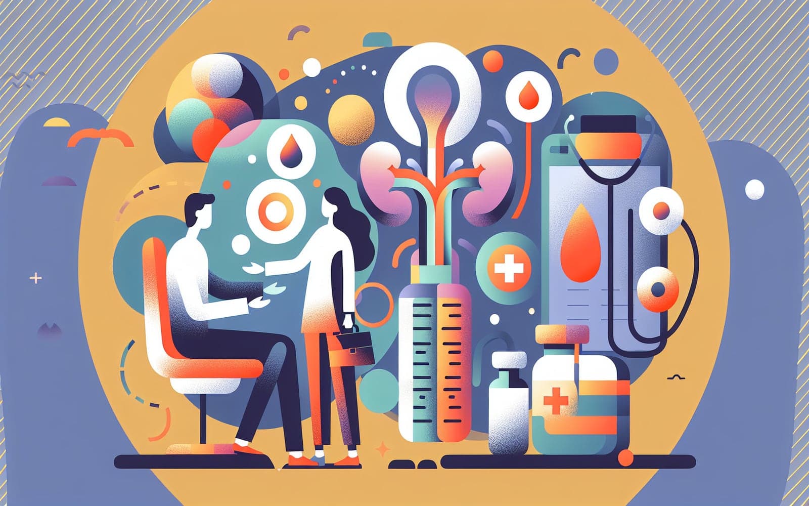 Medications like thiazide diuretics and potassium citrate are used to prevent kidney stones by managing urinary calcium and citrate levels.