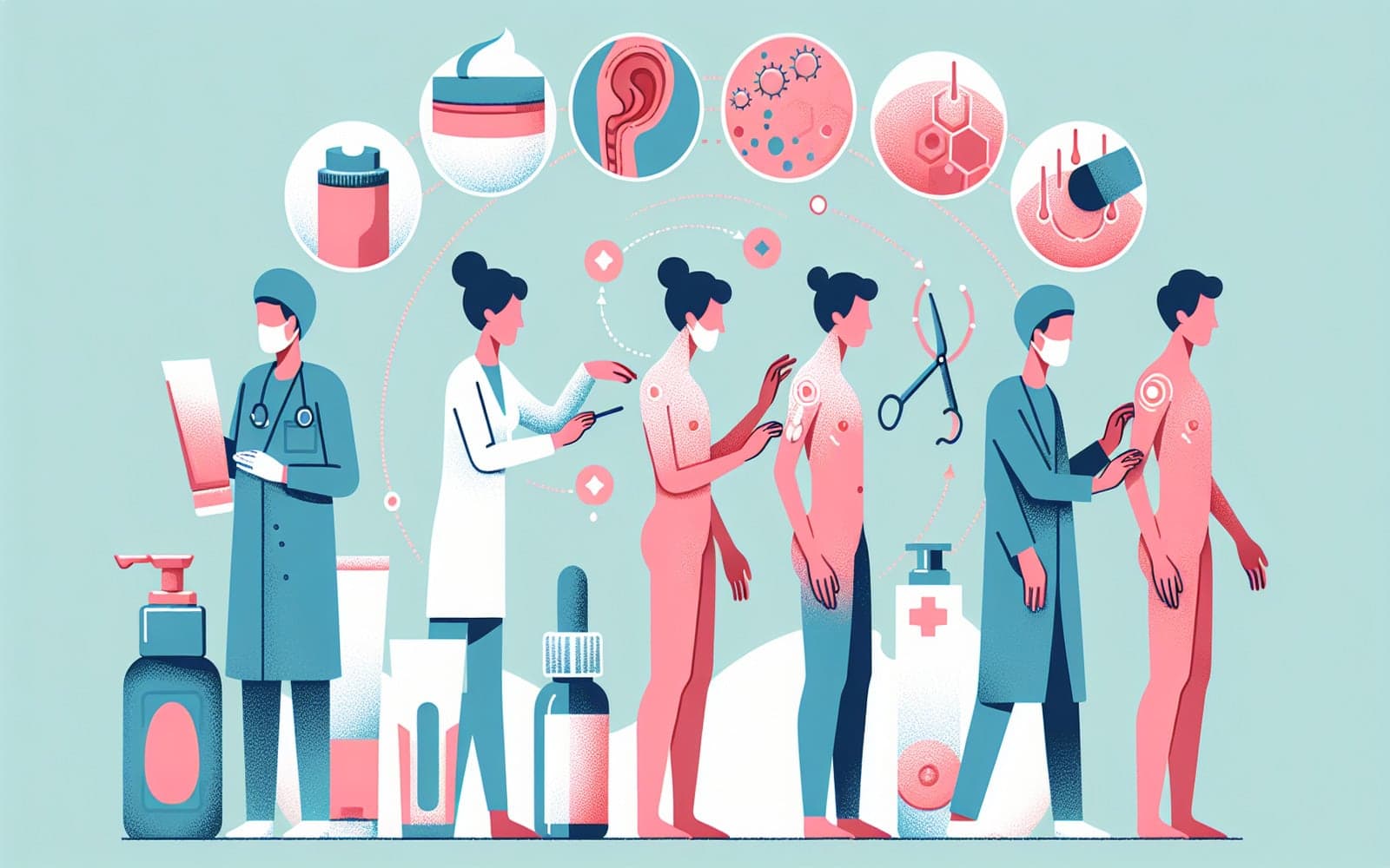 Comprehensive options for treating keloid scars, including topical creams, corticosteroid injections, and surgical interventions.