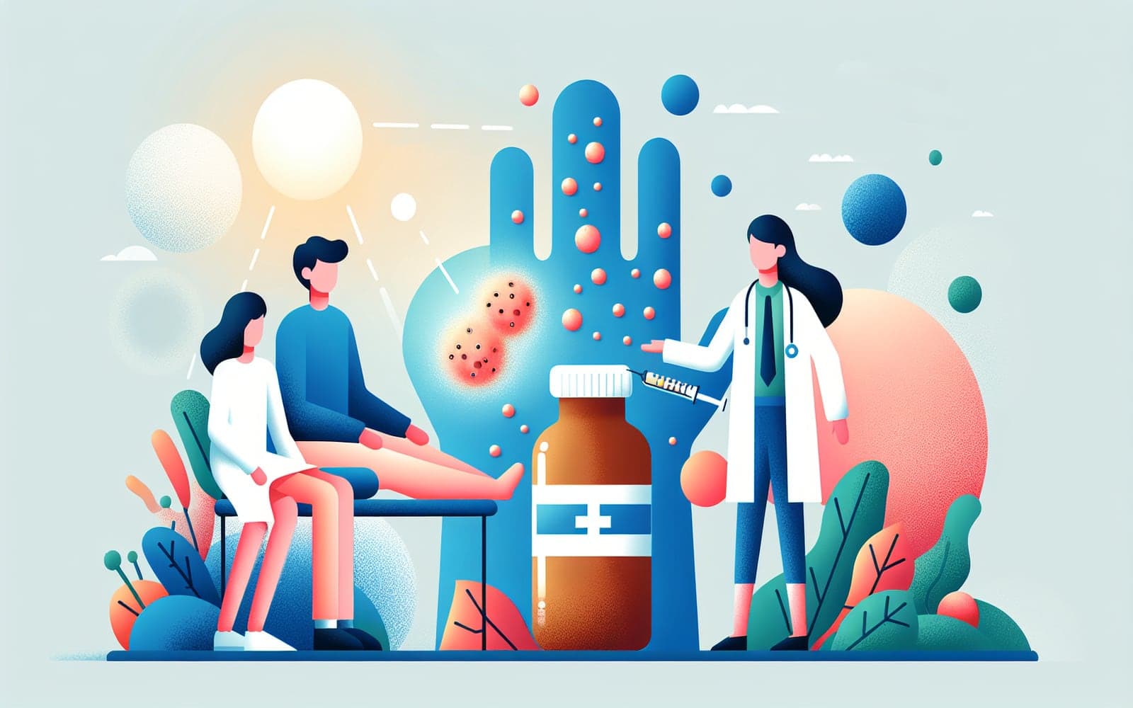 A skin abscess is a localized infection typically filled with pus. Antibiotics may be necessary for treatment, especially in cases of large abscesses or weakened immune systems.