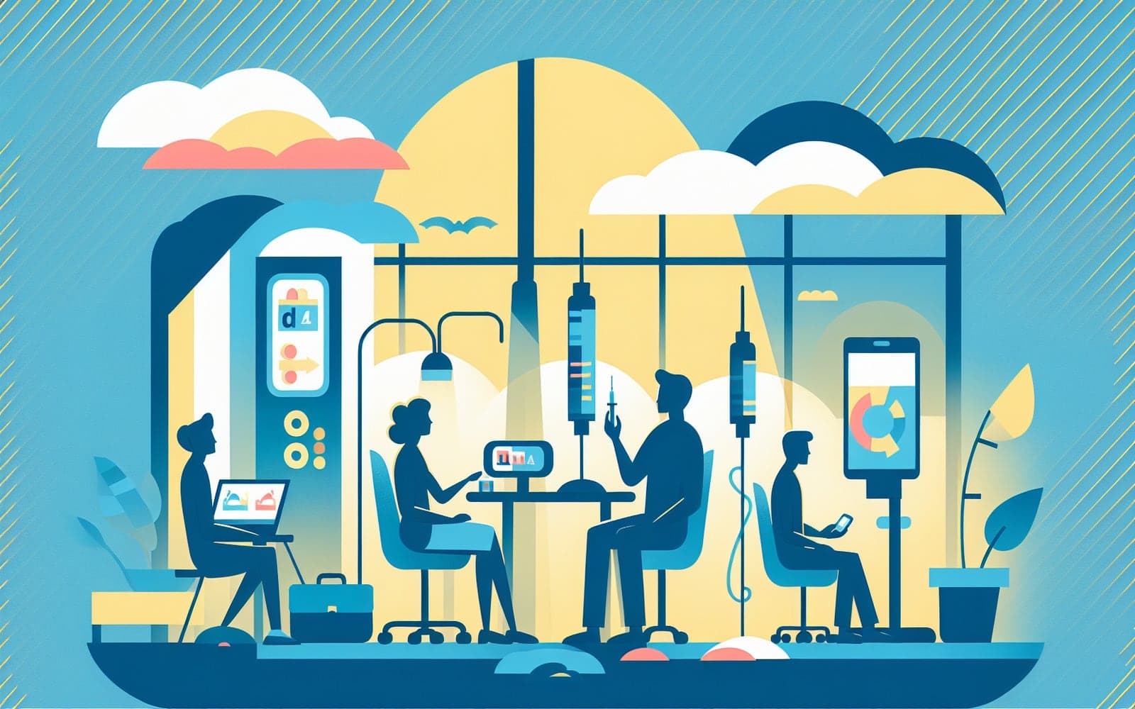 Intensive insulin therapy is a treatment approach for type 1 diabetes that aims to maintain blood glucose levels as close to normal as possible to reduce the risk of long-term complications.