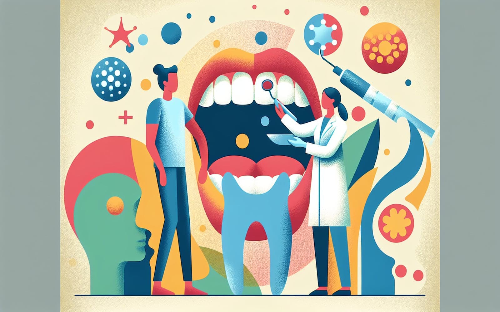 Oral lesions are abnormalities in the mouth's mucosa that can be benign or indicative of underlying health issues, including potentially malignant disorders like leukoplakia and erythroplakia.