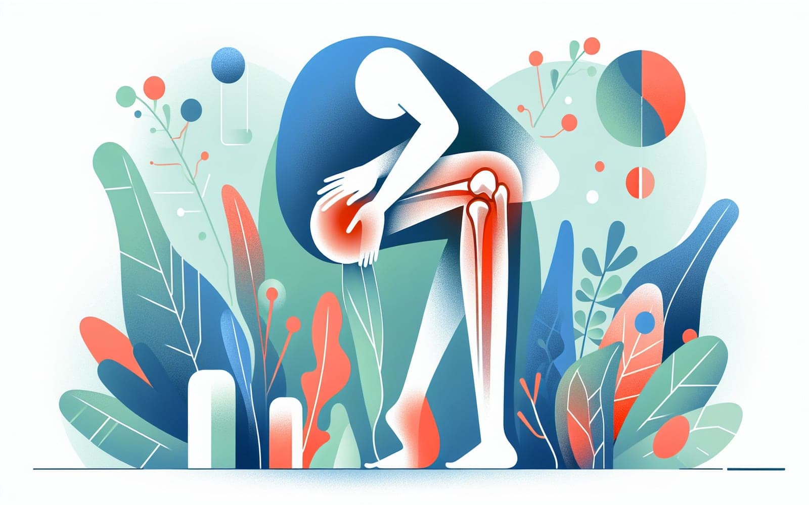 Knee bursitis is an inflammation of the bursae in the knee, leading to pain, swelling, and tenderness.