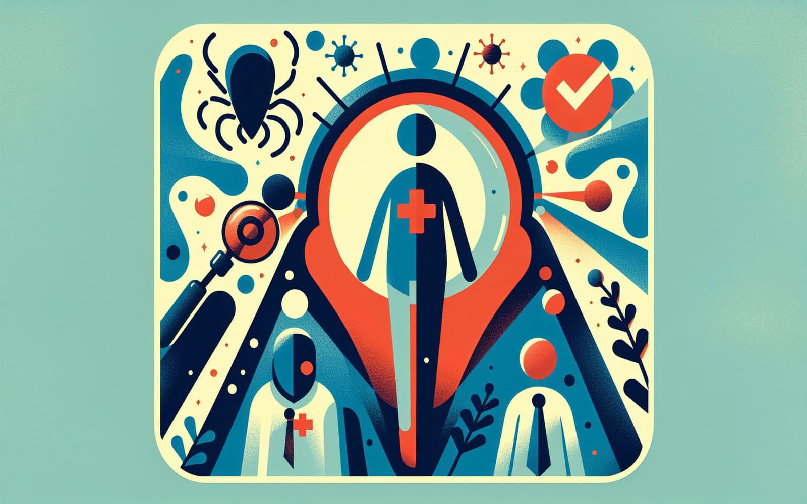 Lyme disease is an infectious disease caused by the bacterium Borrelia burgdorferi, transmitted through tick bites. It can cause symptoms like fever, headache, fatigue, and a skin rash.