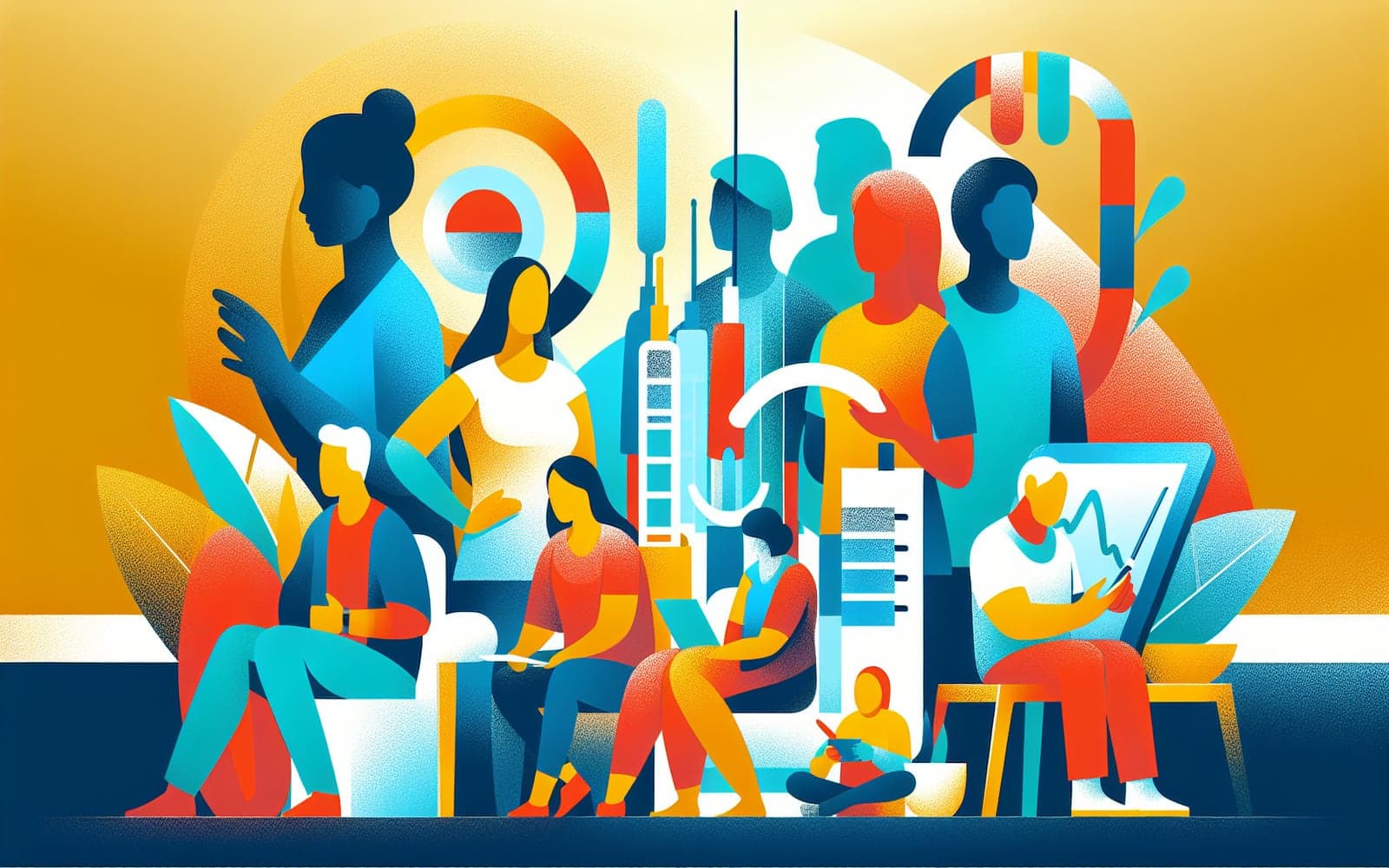 Complications arising from diabetes due to poor blood sugar control, including microvascular issues like eye and kidney disease, and macrovascular issues affecting cardiovascular health.