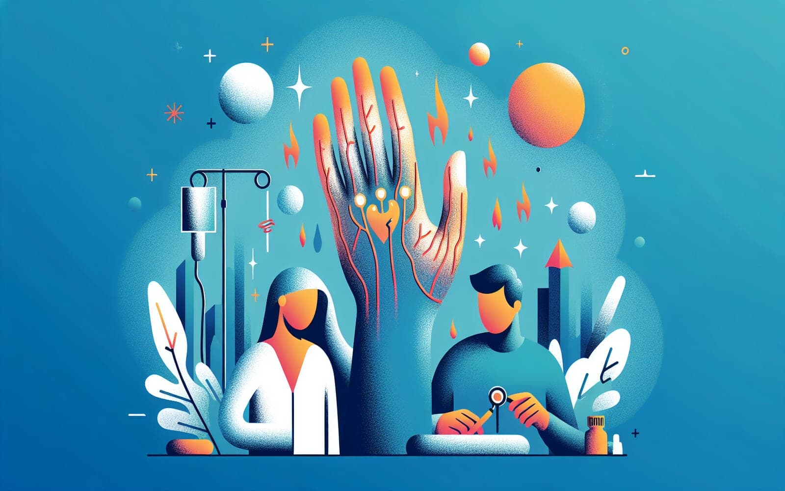 Raynaud's phenomenon is a condition where blood vessels in the extremities overreact to cold or stress, causing reduced blood flow and characteristic color changes.