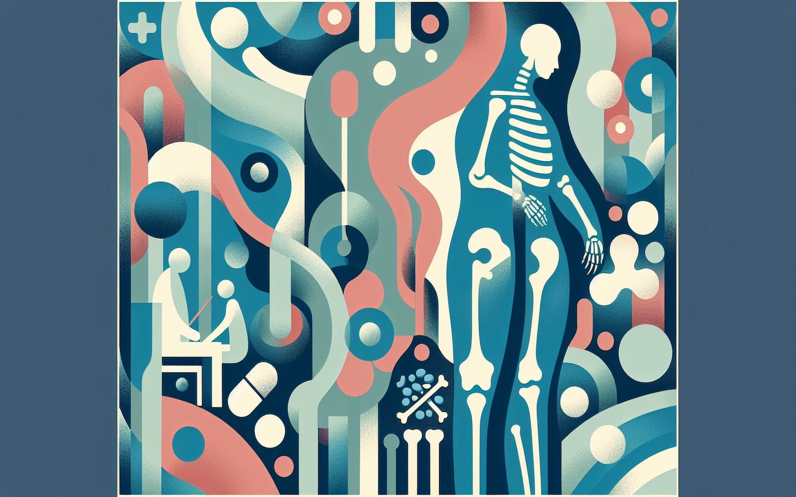 Medications like bisphosphonates and SERMs are used in the treatment of osteoporosis to prevent bone loss and fractures by slowing down the bone breakdown process.