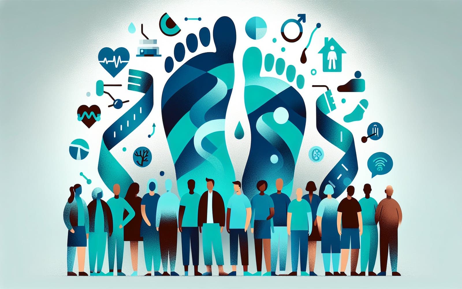 Risk factors for diabetic foot ulcers include neuropathy, poor circulation, and foot deformities, which can lead to serious complications if not managed properly.