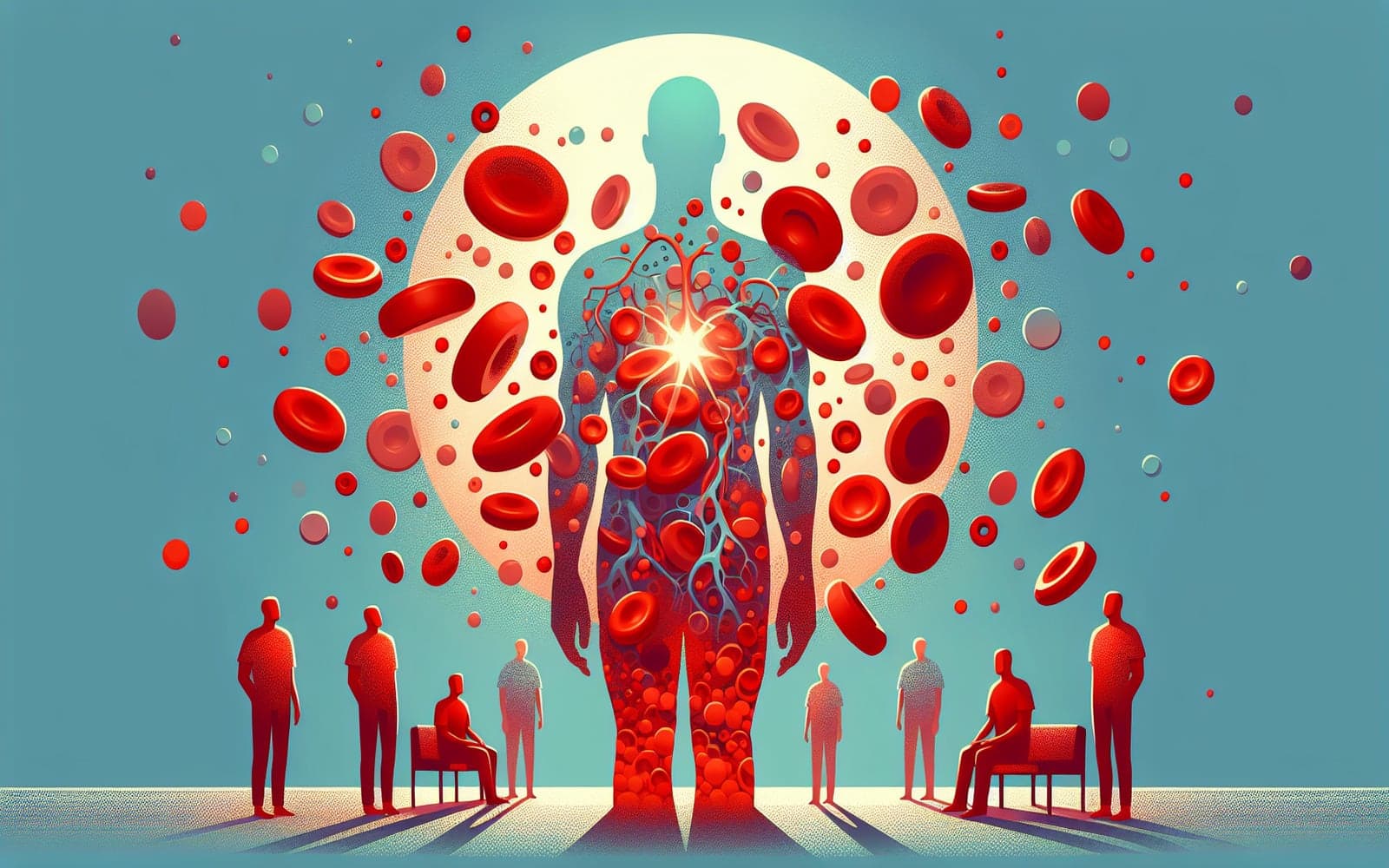 Erythrocytosis, or polycythemia, is a condition characterized by an excess of red blood cells, leading to thickened blood and potential health complications.