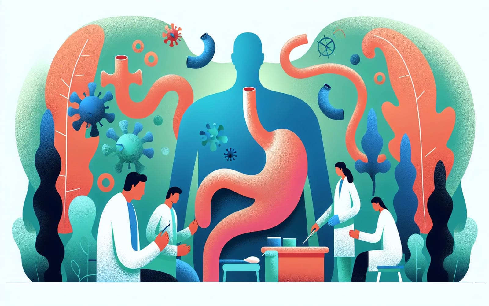 Gastritis is inflammation of the stomach lining, often caused by infections such as Helicobacter pylori or autoimmune responses.