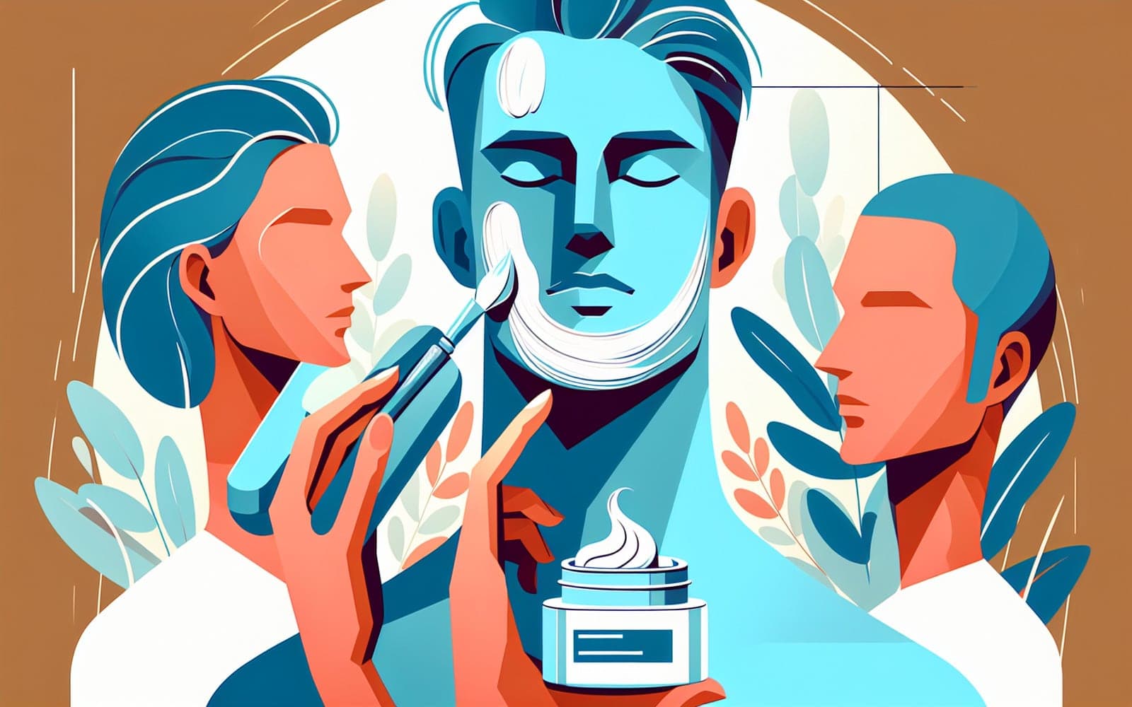 Eflornithine cream is used to reduce unwanted facial hair growth in women by inhibiting the enzyme ornithine decarboxylase.