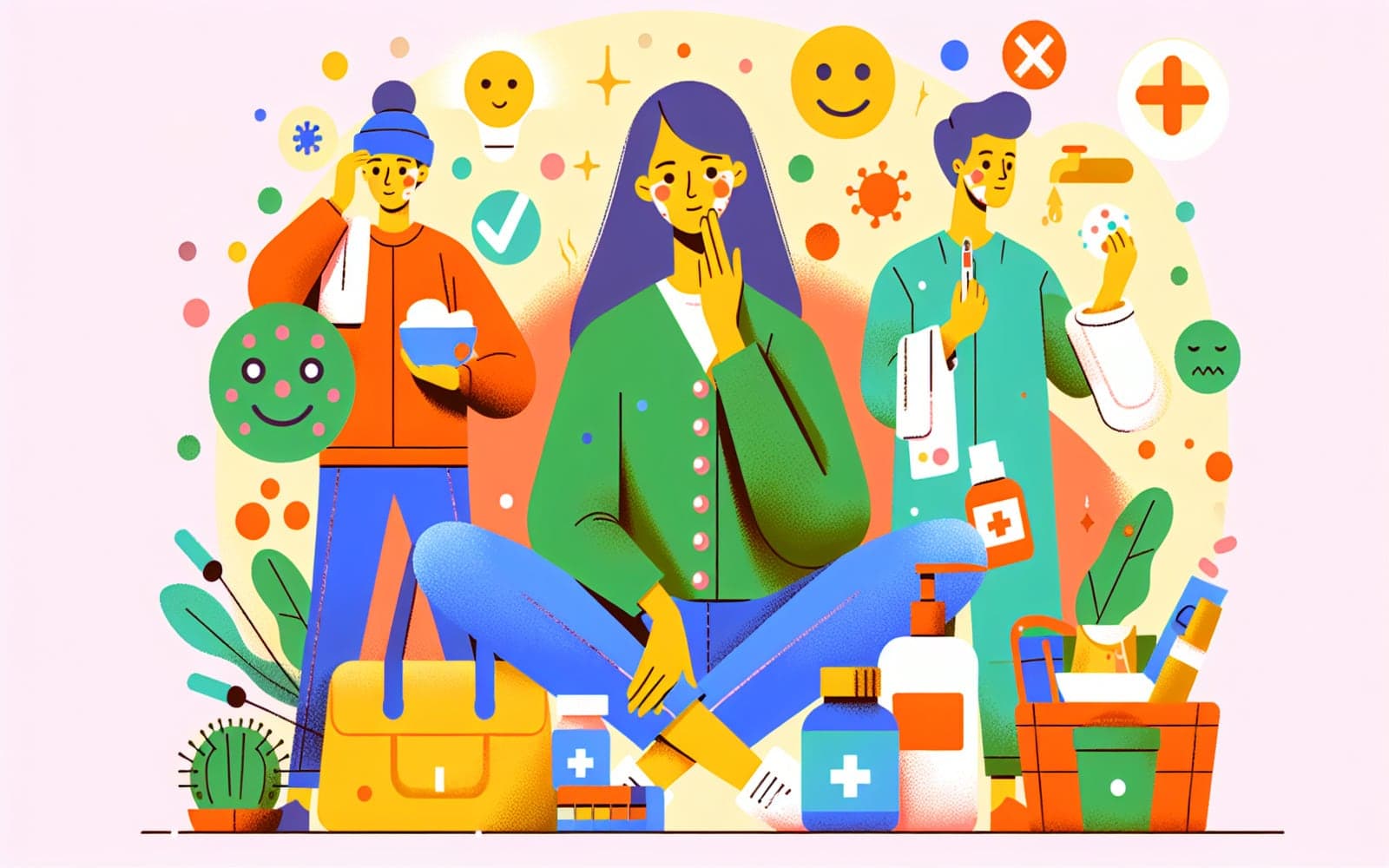 Strategies for preventing acne through gentle skin care, using non-comedogenic products, and avoiding skin irritation.