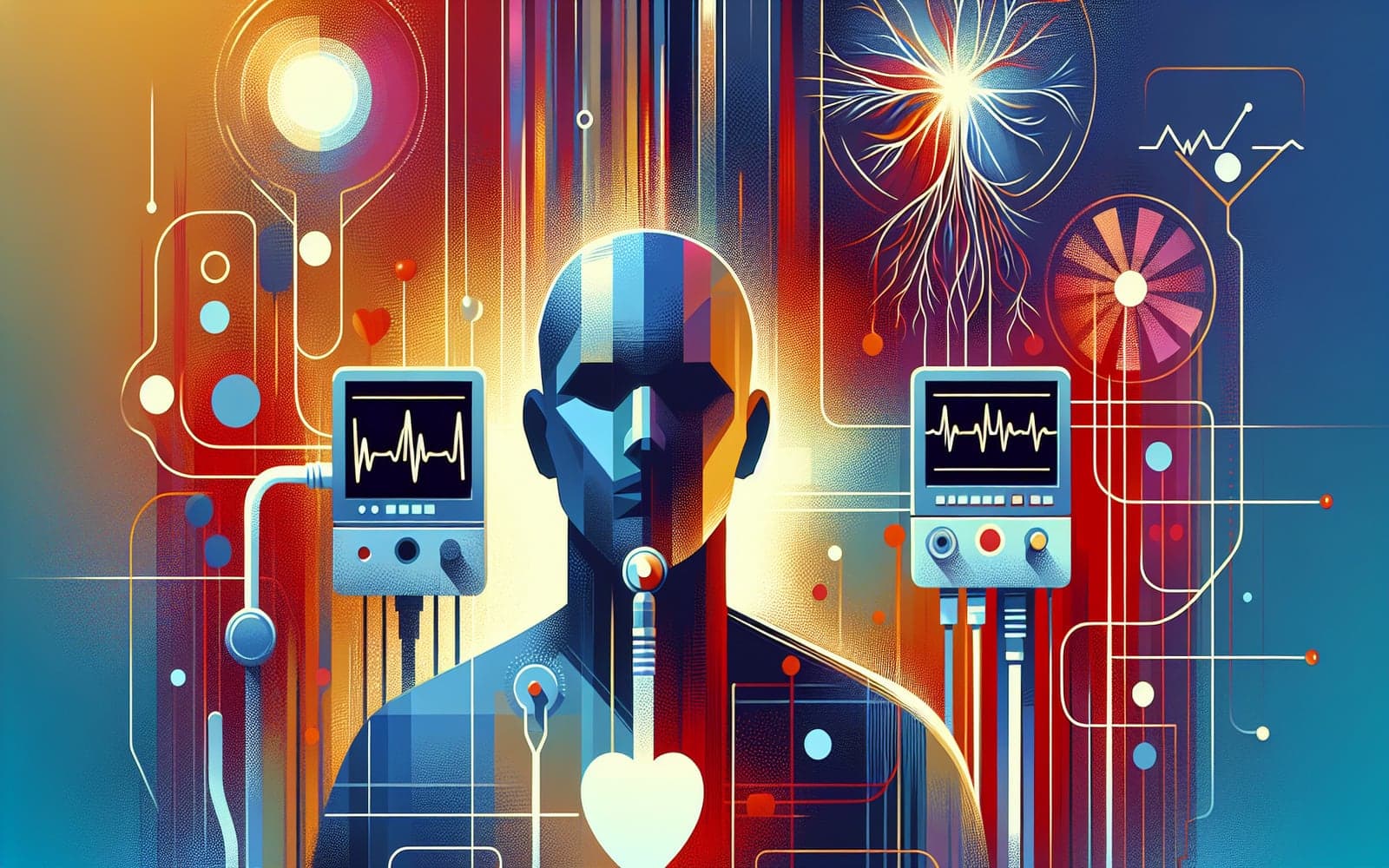 An ECG machine is a medical device that records the electrical activity of the heart over a period of time using electrodes placed on the skin. It provides valuable insights into heart health.