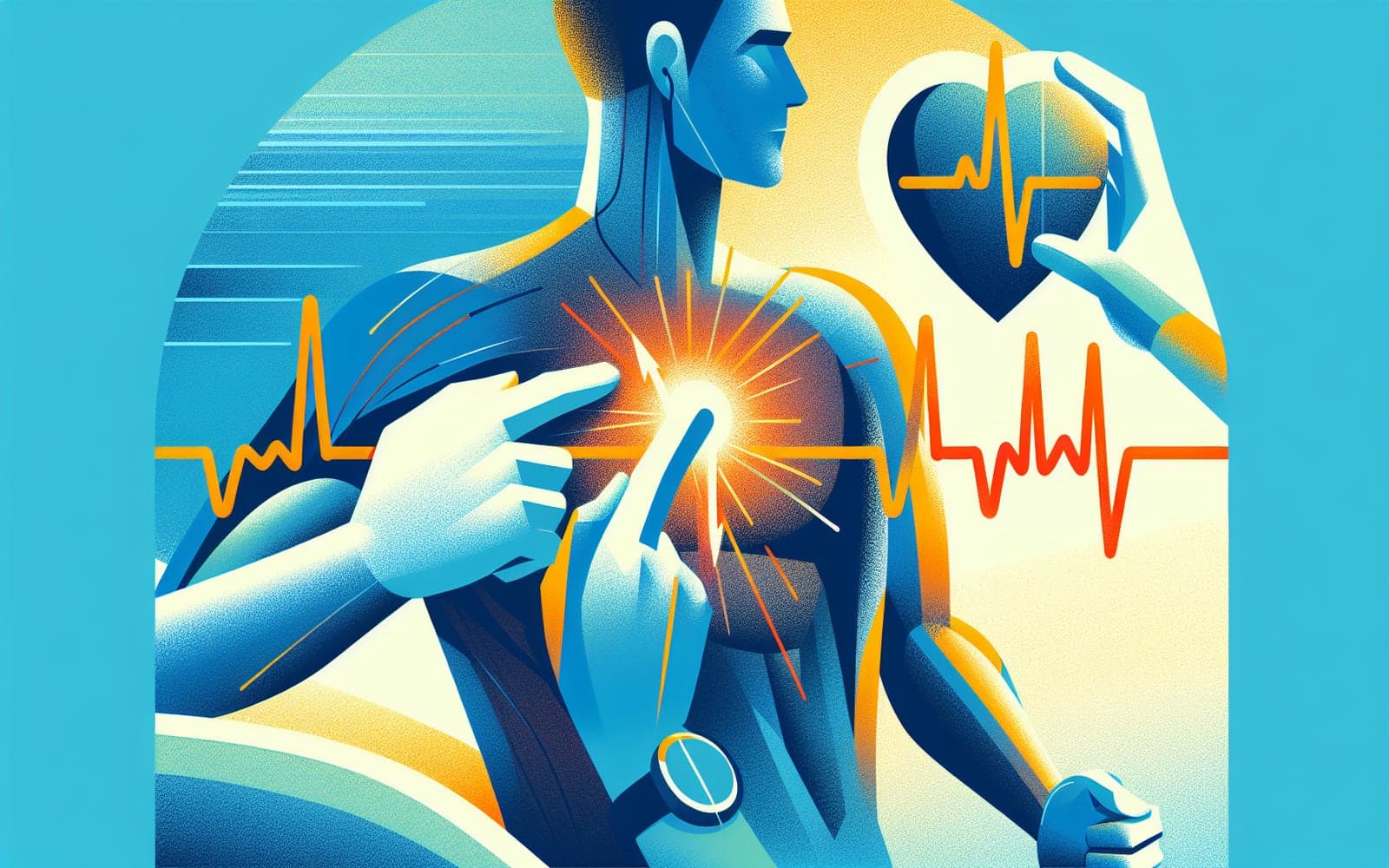 An ECG is a diagnostic test that records the electrical activity of the heart to identify arrhythmias, especially in athletes.