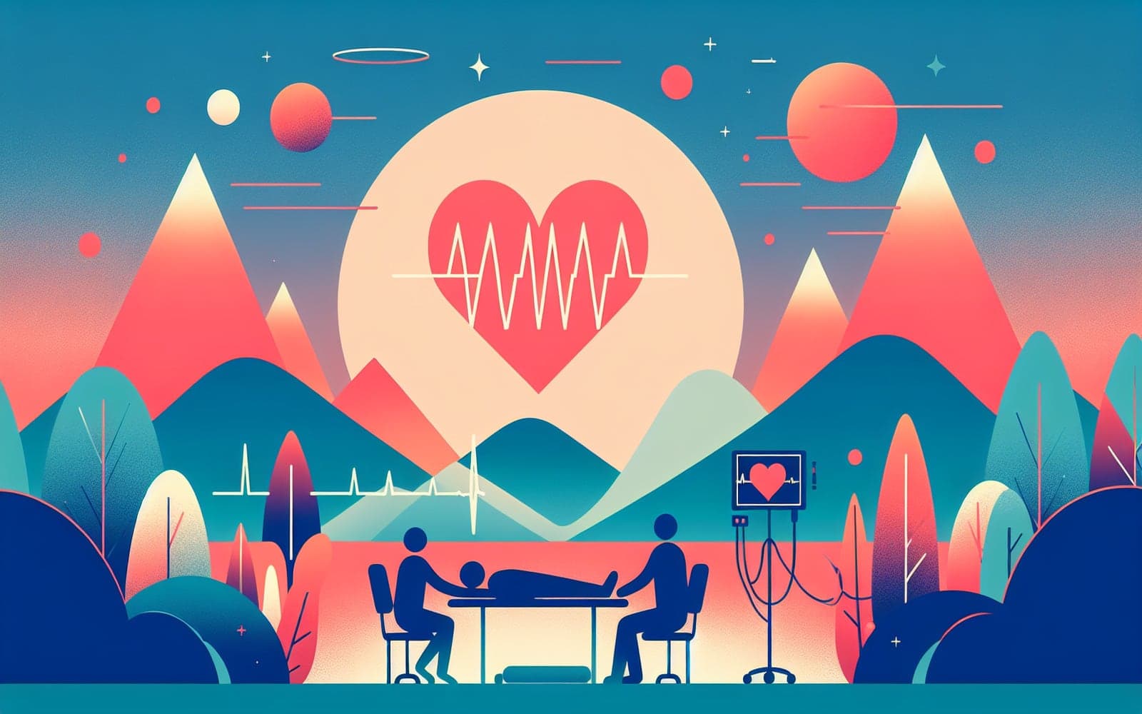 An exercise ECG test monitors the heart's electrical activity during physical activity to identify potential heart problems.