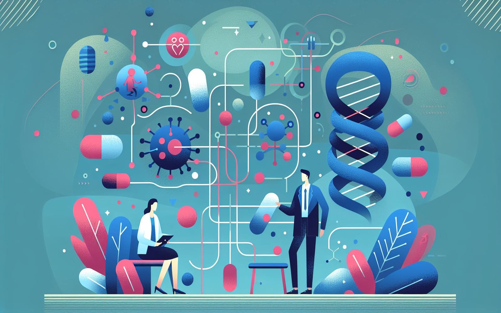 A test measuring procalcitonin levels to help differentiate between bacterial and viral pneumonia.