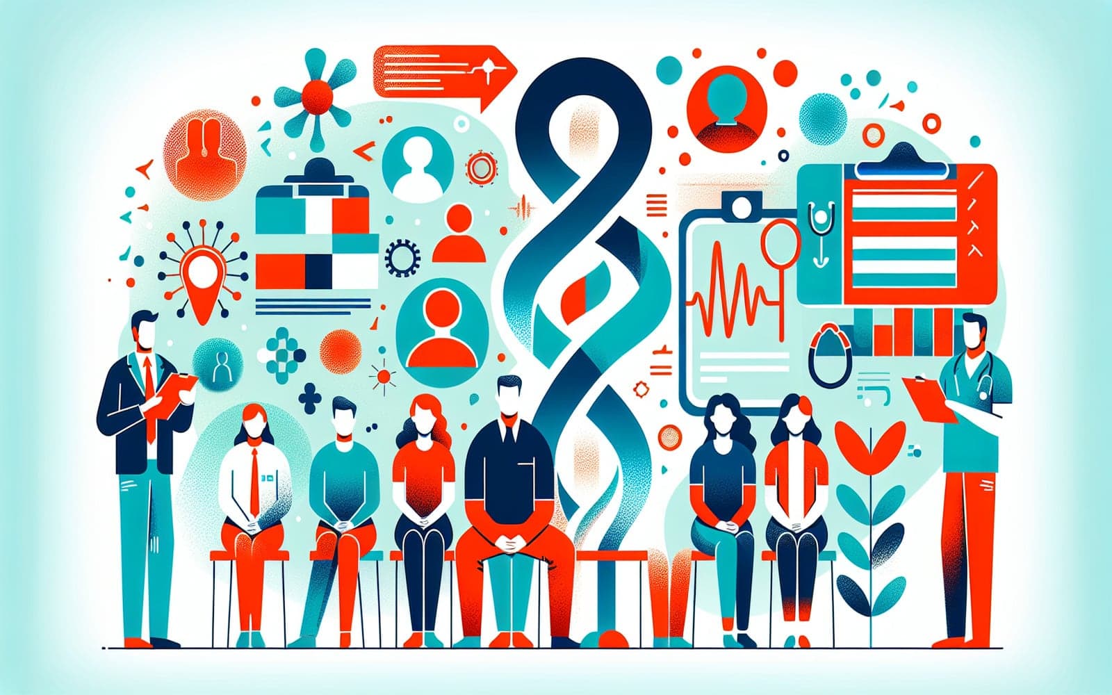 Guidelines on genetic testing for cancer risk assessment, emphasizing the importance of considering personal and family history.