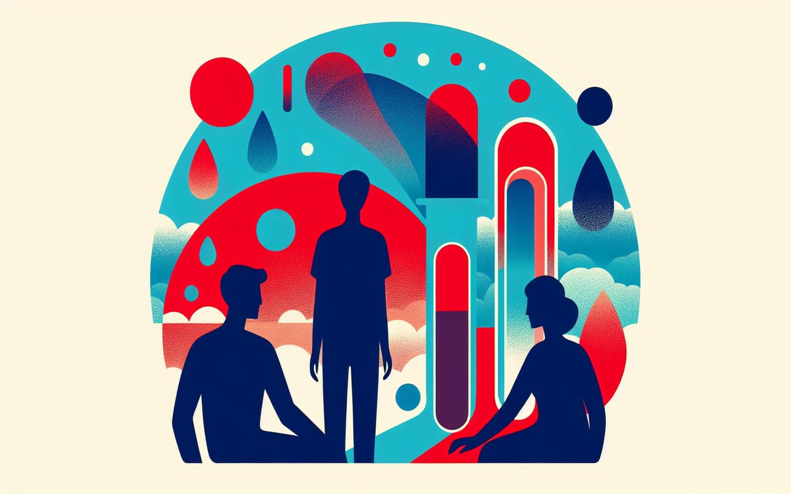 Screening process for Venous Thromboembolism (VTE), involving history and physical exams, routine lab tests, and imaging studies to assess risk and confirm clots.