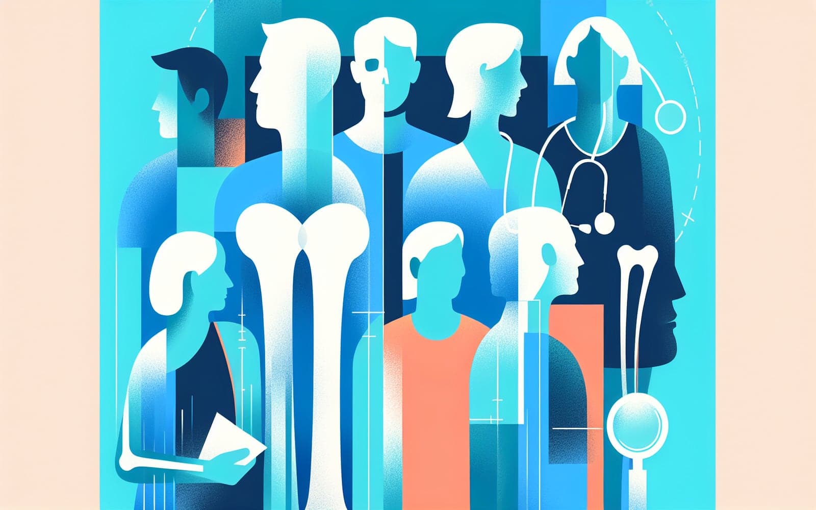 A bone density test measures the strength and density of bones to help diagnose osteoporosis and assess fracture risk, particularly in the spine and hip.