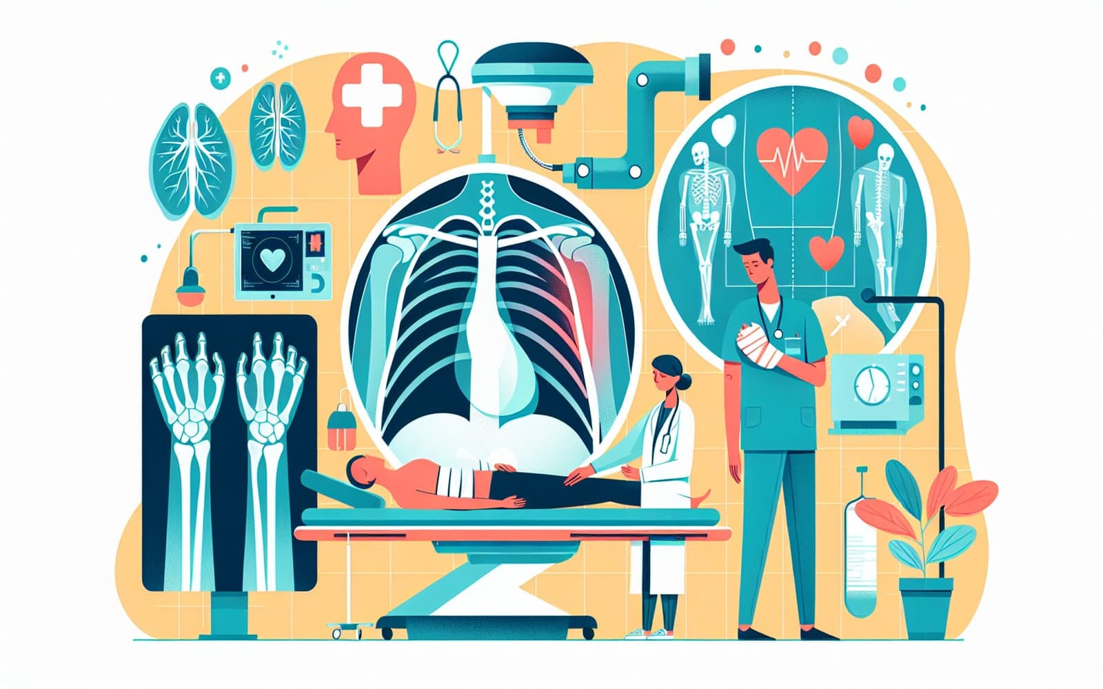 A comprehensive overview of diagnostic tools such as physical examinations and X-rays used for identifying elbow fractures.