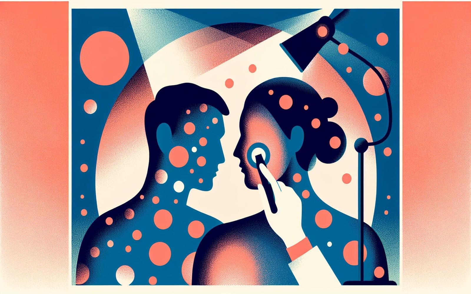 A skin biopsy is a medical procedure in which a small sample of skin is removed for laboratory testing to diagnose various skin conditions or diseases.