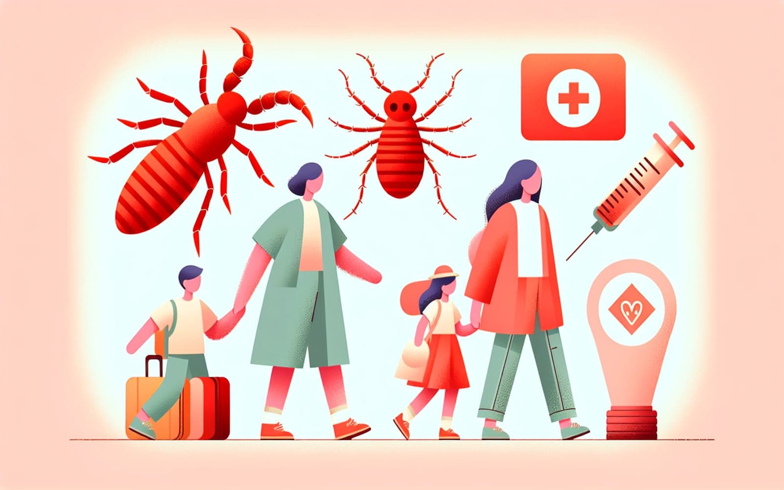 Chigger bites are caused by mite larvae and often result in itchy, red bumps on the skin. They are commonly found in grassy and humid areas.