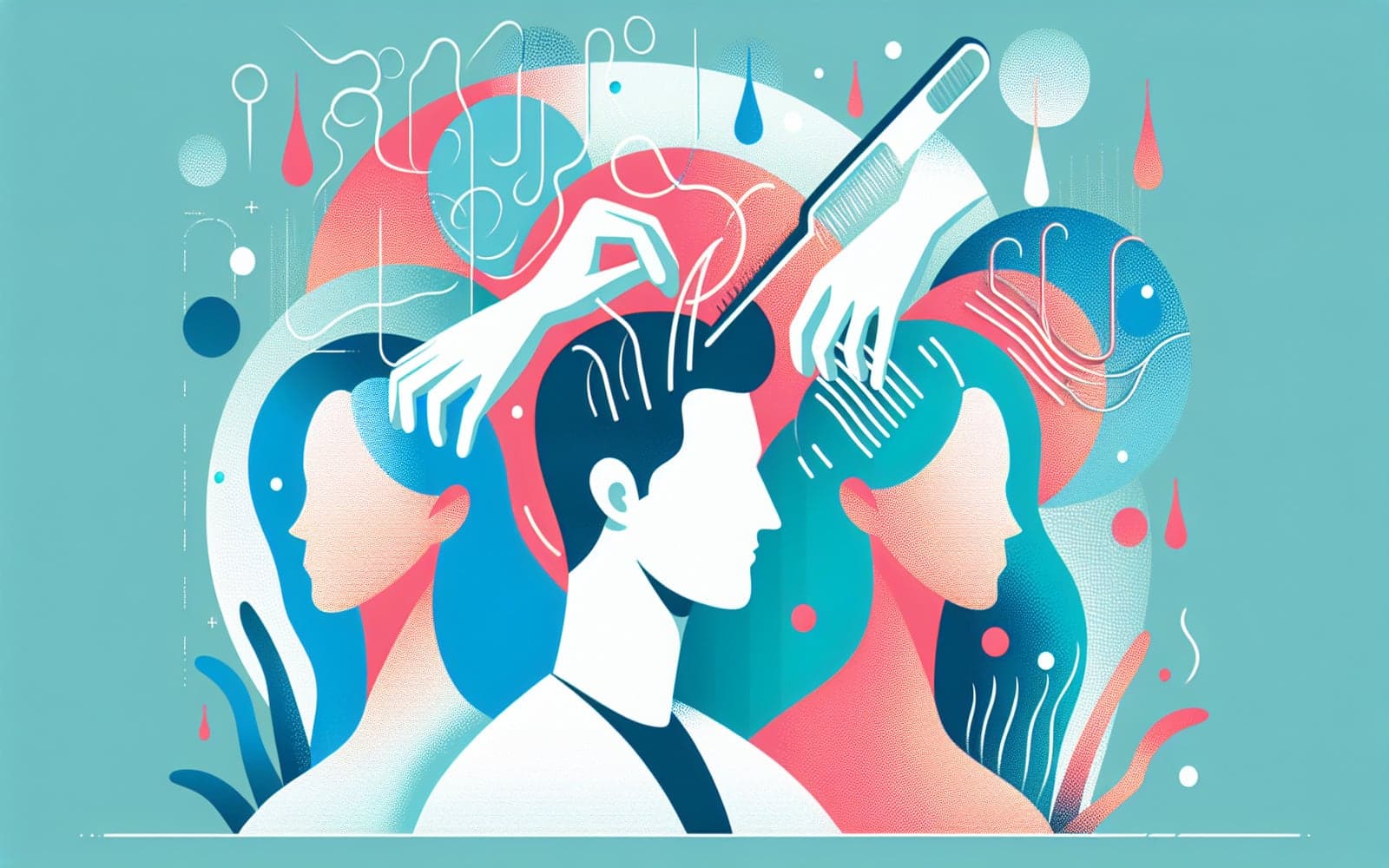 Scalp itchiness can be caused by various conditions, including head lice, seborrheic dermatitis, allergic reactions, and autoimmune diseases such as dermatomyositis.