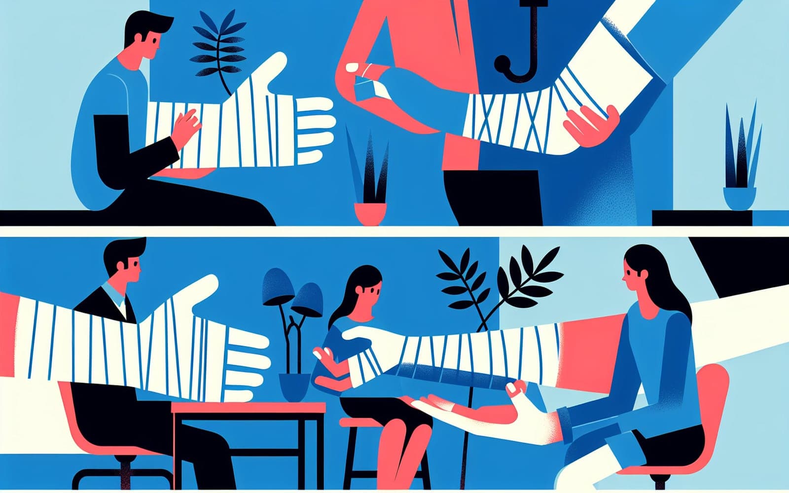 A therapy designed to restore wrist function and strength after immobilization due to injury. It includes physical therapy exercises aimed at improving range of motion and flexibility.