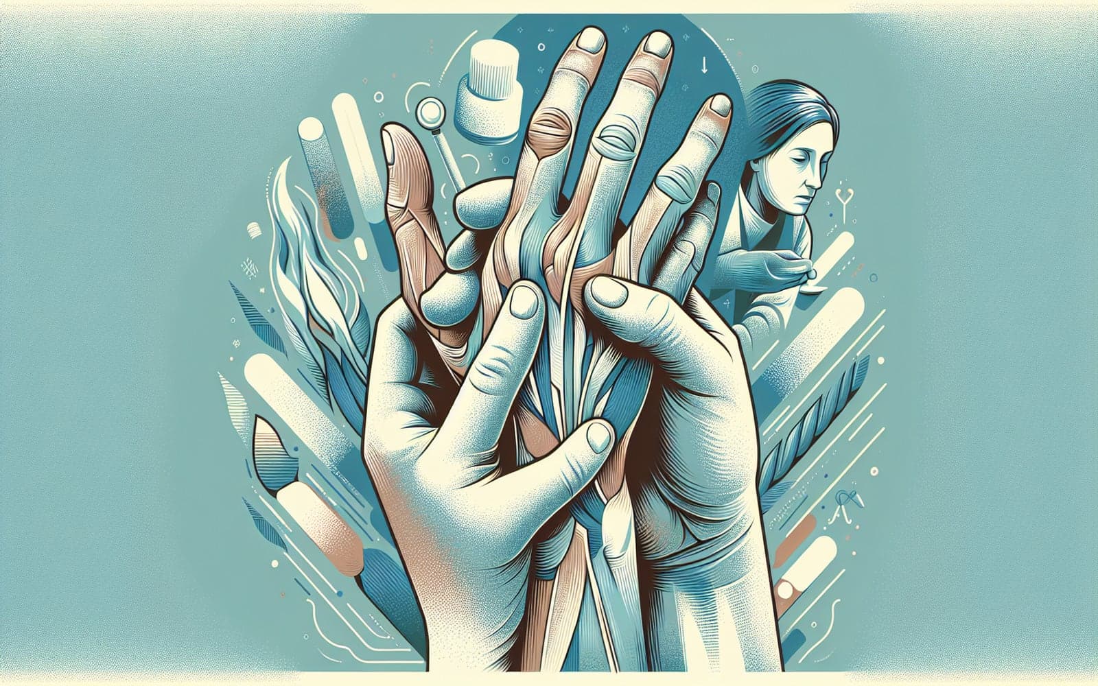 A comprehensive guide on how to treat mallet finger at home, including initial steps, splinting, and recovery tips.