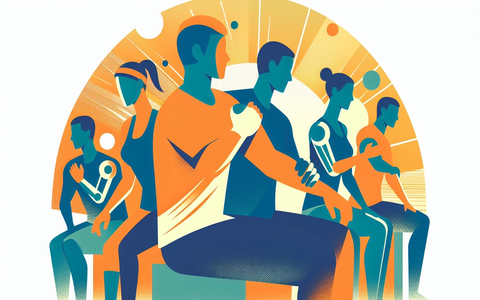 A comprehensive exercise plan designed to aid recovery from a separated shoulder, focusing on mobility and strengthening exercises.